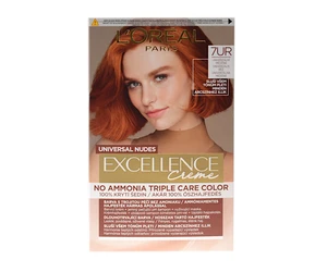 Permanentní barva Loréal Excellence Creme - 7UR univerzální měděná - L’Oréal Paris + dárek zdarma