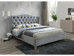 Postel ASPEN VELVET 160 Šedá