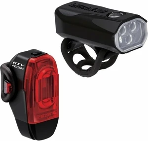 Lezyne KTV Drive Pro 300+/KTV Drive Pro+ Pair Black/Black Front 300 lm / Rear 150 lm Luci bicicletta