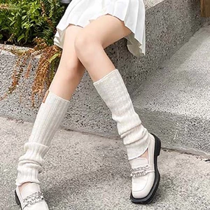 Thick Soft Long Leg Warmer Winter Keep Warm Lolita Goth Socks Hand Warmers Women Leg Warmers Legs Cover