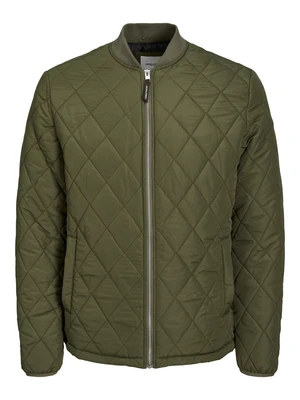 Jack&Jones Pánská bunda JJKEEN 12223159 Dusty Olive S