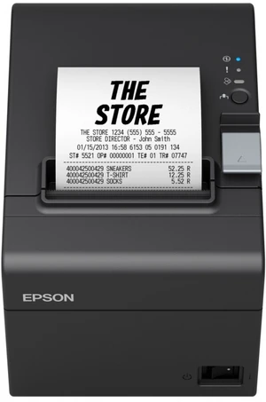 Epson TM-T20III C31CH51012 pokladničná tlačiareň, USB, Ethernet, 8 dots/mm (203 dpi), cutter, čierna