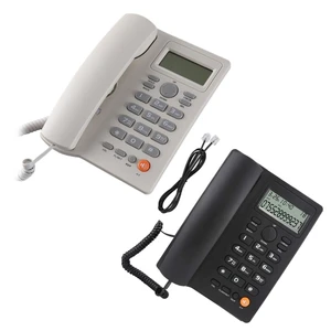 Landline Phone KX-T2025 Caller Display Corded Telephone Support for Home Office DropShipping