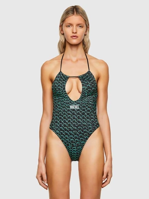 Swimsuit - Diesel BFSWRHIAS SWIMSUIT - Green-Black