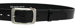 Penny Belts Dámský kožený opasek 16263 black 115 cm