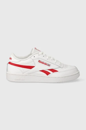 Kožené sneakers boty Reebok bílá barva