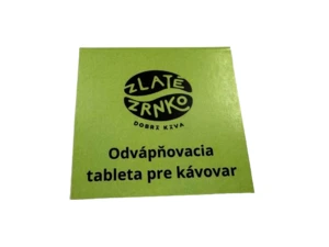 Odvápňovacia tableta pre kávovar