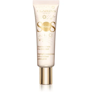 Clarins SOS Primer Gold Glow rozjasňující báze pod make-up 30 ml