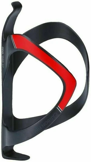 BBB FiberCage Matt Black/Red Porte-vélo sur une bouteille