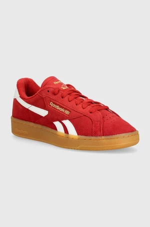Sneakers boty Reebok Classic Club C červená barva, 100206241