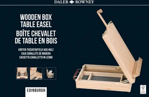 Daler Rowney Table Easel Edinburgh Cavalletto da pittura Natural