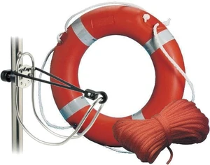 Osculati MED-approved Ring Lifebuoy + Rope + Bracket SET