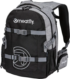 Meatfly Ramble Backpack Heather Grey/Black 26 L Zaino