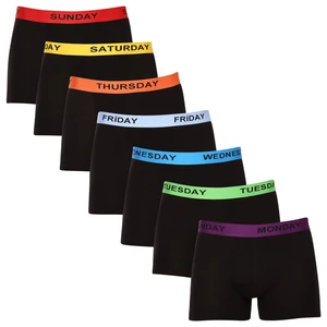 7PACK men's boxers Nedeto black