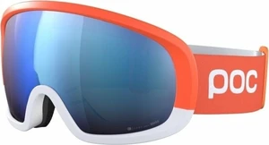 POC Fovea Race Zink Orange/Hydrogen White/Partly Sunny Blue Lyžařské brýle