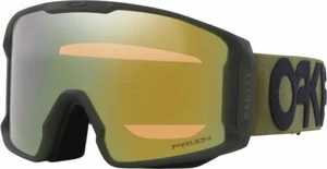 Oakley Line Miner L 7070F001 Matte B1B New Dark Brush/Prizm Sage Gold Iridium Ski Brillen