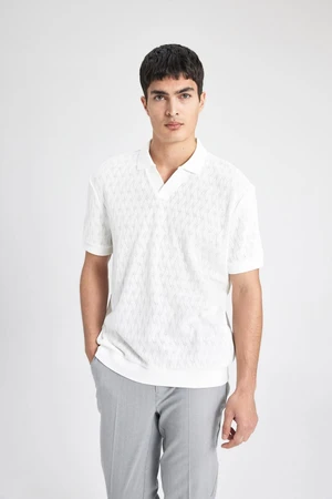 DEFACTO Regular Fit Short Sleeve Polo T-Shirt