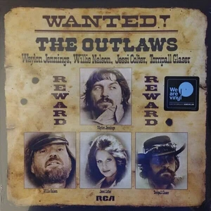 Waylon Jennings - Wanted! The Outlaws (Willie Nelson) (LP)