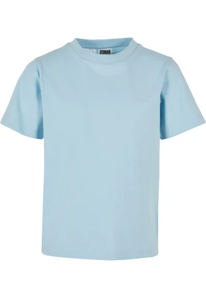 Boys' Organic Basic T-Shirt 2-Pack Ocean Blue/White