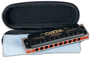 Cascha HH 2025 Professional Blues C Harmonica diatonique