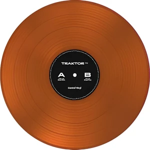 Native Instruments Traktor Control Vinyl DVS/Código de tiempo Orange Transparent