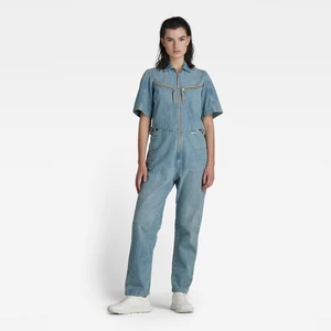 G-STAR Jumpsuit - Flight Jumpsuit ss blue