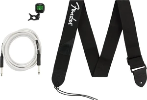 Fender Accessories Bundle Pack Cable Tuner Strap Sangle pour guitare