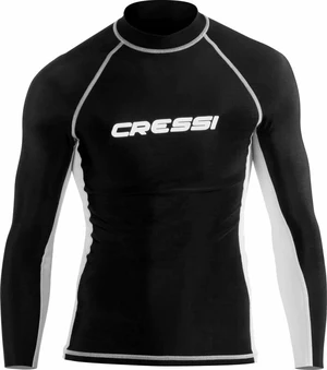 Cressi Rash Guard Man Long Sleeve Ing Black/White M