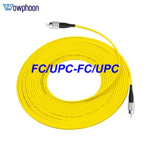 FC/UPC-FC/UPC Fiber Patch Cable Optical Fiber Patch Cord SM SX 3.0mm Fiber Jumper Simplex FTTH Optic Cable