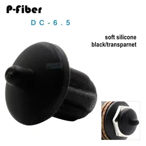 10pcs DC-6.5 dust cap for mixer microphone guitar female port 6.35mm female seat dust plug water cover