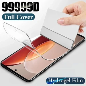 Soft Hydrogel Film For Vivo X90 X80 X70 X60 Pro Plus Screen Protector For Vivo Y53S Y33S Y33 Y32 Y31 Y21 Y35 Y55 Y75 Not Glass