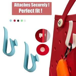 Beach Bags Hooks Accessories Bogg Bags Hooks Handbags Clips Insert Charm Cutie Cup Holder Connector Key Holder Beach Pool