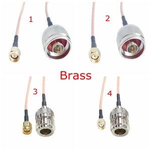 RG316 Coax Cable L16 N Male Female To SMA RP-SMA Male Female Conncetor N To SMA RPSMA Crimp for RG316 Pigtail Low Loss 50 Ohm