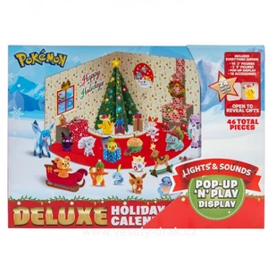 BOTI Pokémon adventný kalendár DELUXE (16 figúrek Pokémon 5 - 7 cm)