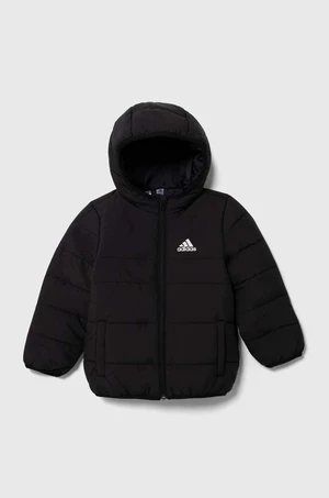 Dětská bunda adidas černá barva