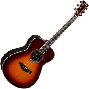 Yamaha LS-TA BS Brown Sunburst Guitare Jumbo acoustique-électrique