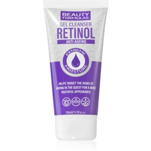 Beauty Formulas Retinol hĺbkovo čistiaci gél proti vráskam 150 ml