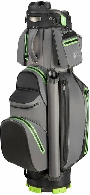 Bennington SEL QO 9 Select 360° Water Resistant Charcoal/Black/Lime Sac de chariot de golf