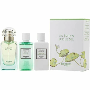 Hermes Un Jardin Sur Le Nil - EDT 50 ml + tělové mléko 40 ml + sprchový gel 40 ml