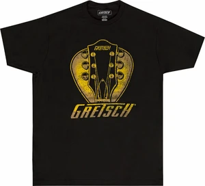 Gretsch Tričko Headstock Pick Unisex Black S