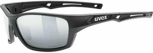 UVEX Sportstyle 232 Polarized Black/Mirror Silver Ochelari ciclism