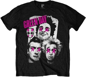 Green Day T-shirt Patchwork Unisex Black XL