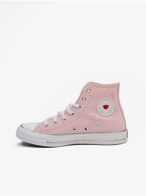 Pink girls' sneakers Converse Chuck Taylor All Star Y2K Heart - Girls