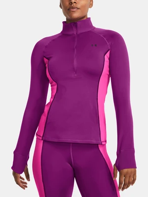 Fialové športové tričko Under Armour UA Train CW 1/2 Zip