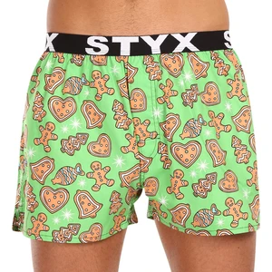 Men's briefs Styx art sports rubber Christmas gingerbread