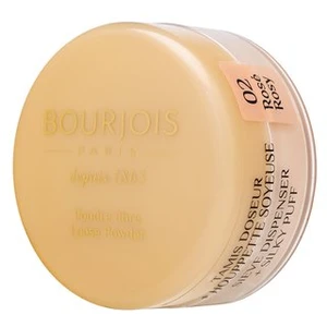 Bourjois Loose Powder puder z ujednolicającą i rozjaśniającą skórę formułą 02 Rosy 32 g