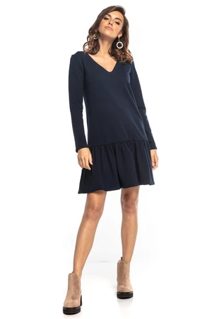 Tessita Woman's Dress T355 4 Navy Blue