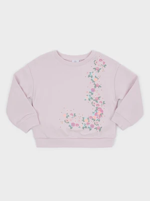 GAP Kids sweatshirt with flowers - Girls