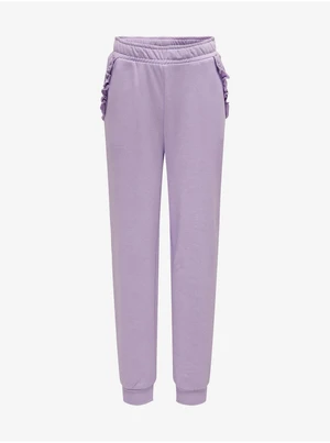 Light purple girls' sweatpants ONLY Feel - Girls