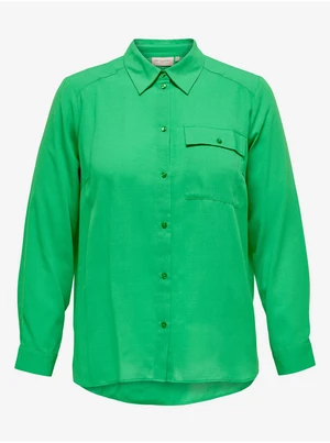 Green Ladies Shirt ONLY CARMAKOMA Joleen - Women